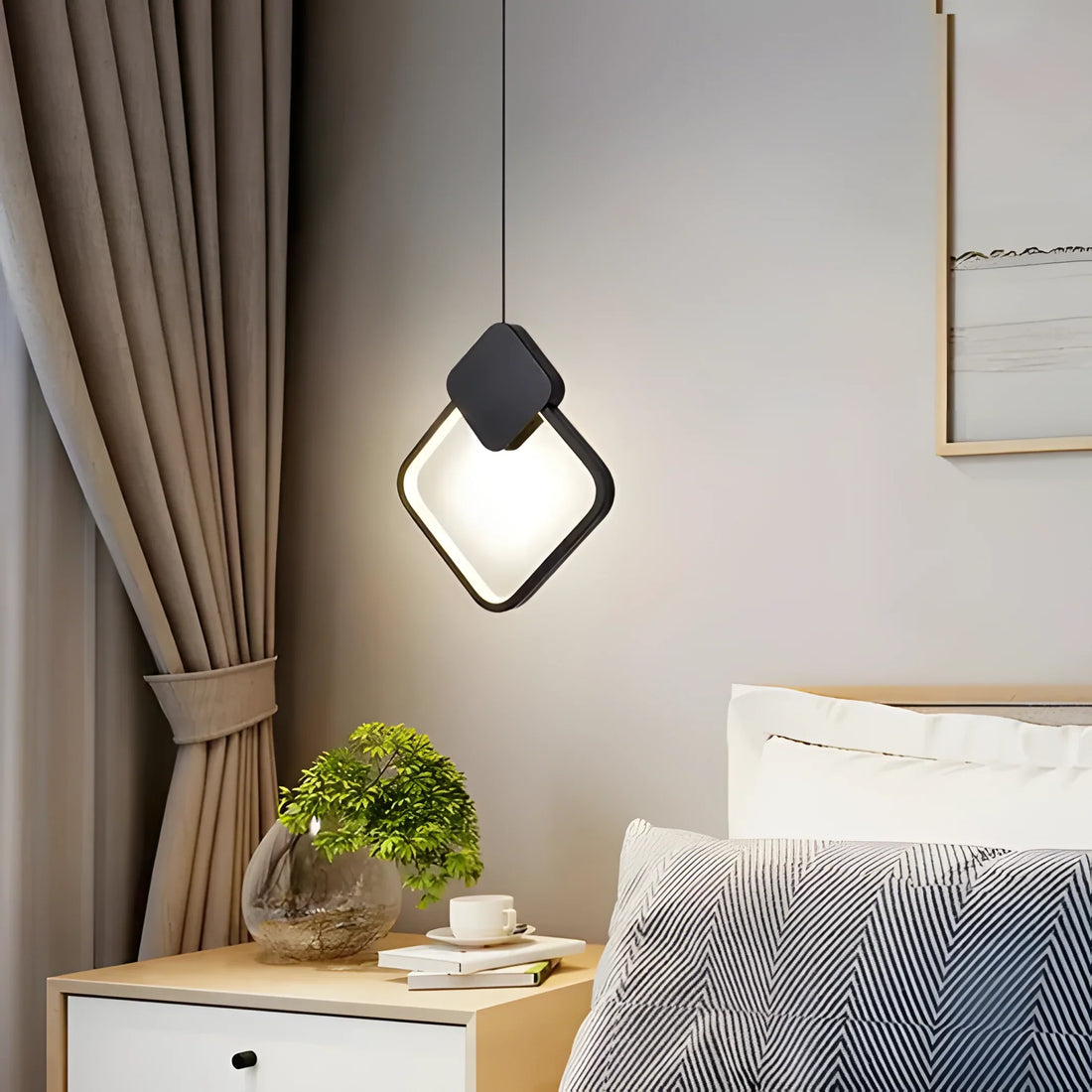 LED пендел Diamond 3 вида светлина, еквивалент 150W