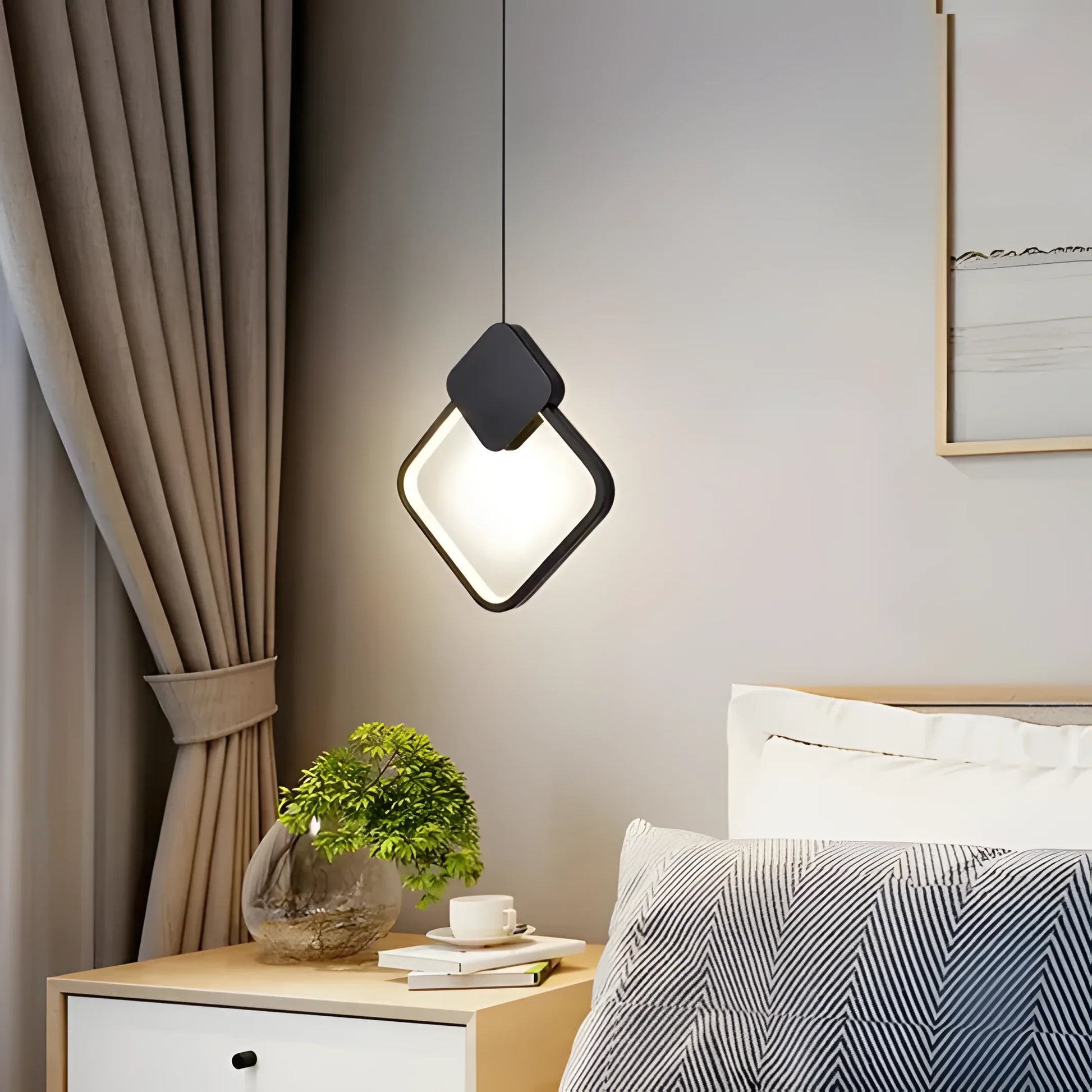 LED пендел Diamond 3 вида светлина, еквивалент 150W