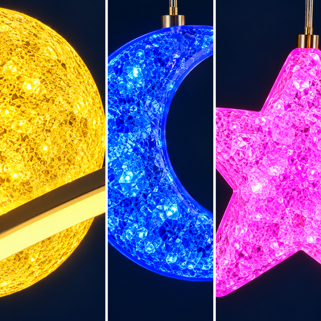 LED осветително тяло KIDS-WORLD RGB Еквивалент 500W Дистанционно