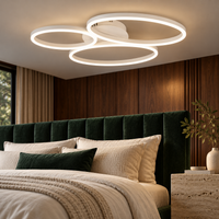 LED осветително тяло за таван DIVI White, еквивалент 430W, с дистанционно
