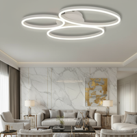 LED осветително тяло за таван DIVI White, еквивалент 430W, с дистанционно