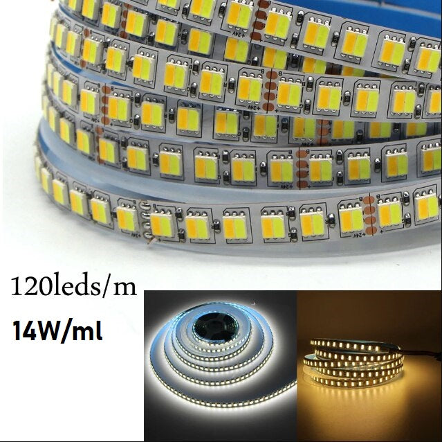 LED лента 5025 CCT 120 SMD-ML за интериор 3 функции - ролка 5 метра