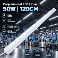 LED осветително тяло тип неон Nolux IP65 50W Студена светлина