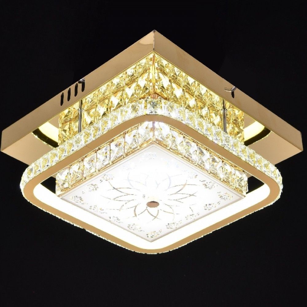 LED осветително тяло 60W ROYAL SQUARE Gold еквивалент 300W