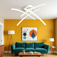 LED осветително тяло 66W Ophelia 4 елемента БЯЛА Еквивалент 400W Дистанционно