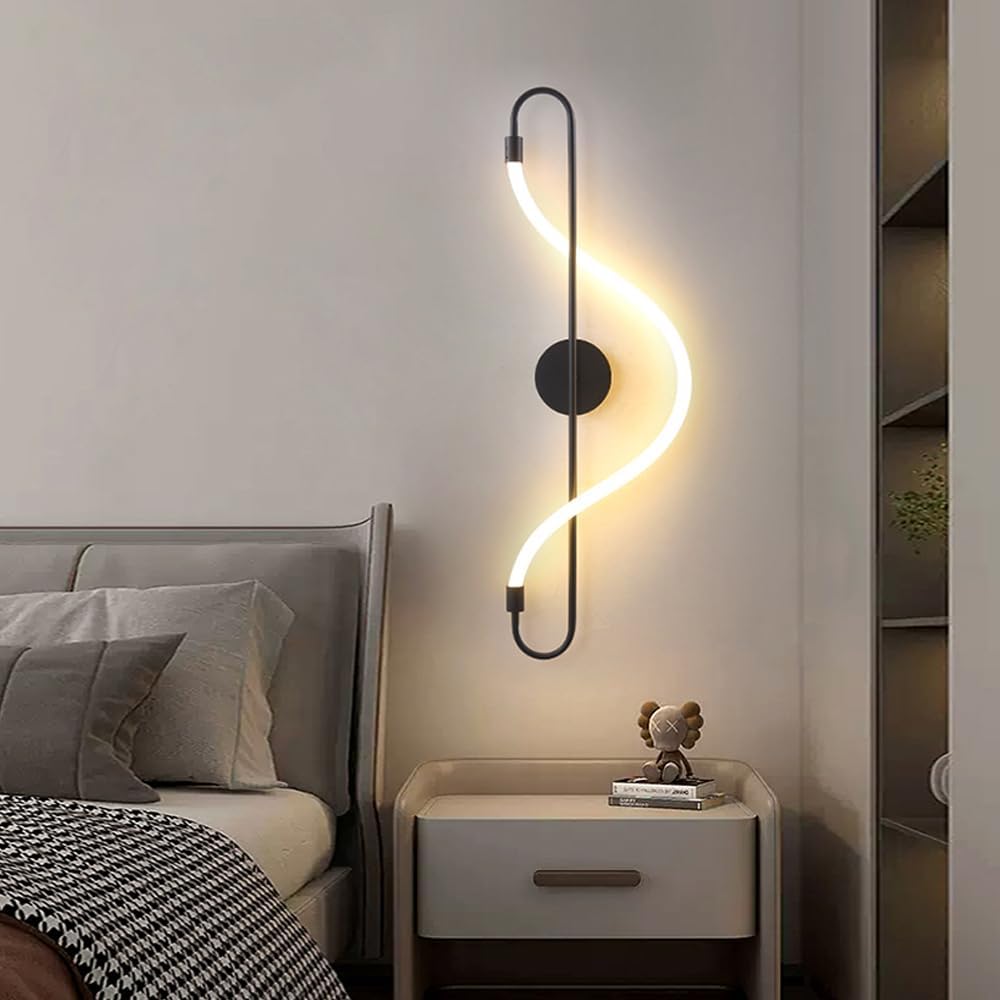 LED аплик 16W Nordic Style Light Tube 9209 Black