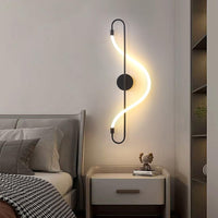 LED аплик 16W Nordic Style Light Tube 9209 Black