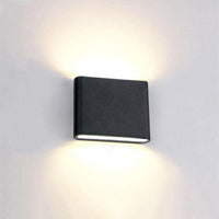 LED аплик 6W TANIA за външен монтаж, черна