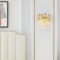 Аплик за стена Malli Gold Cristal