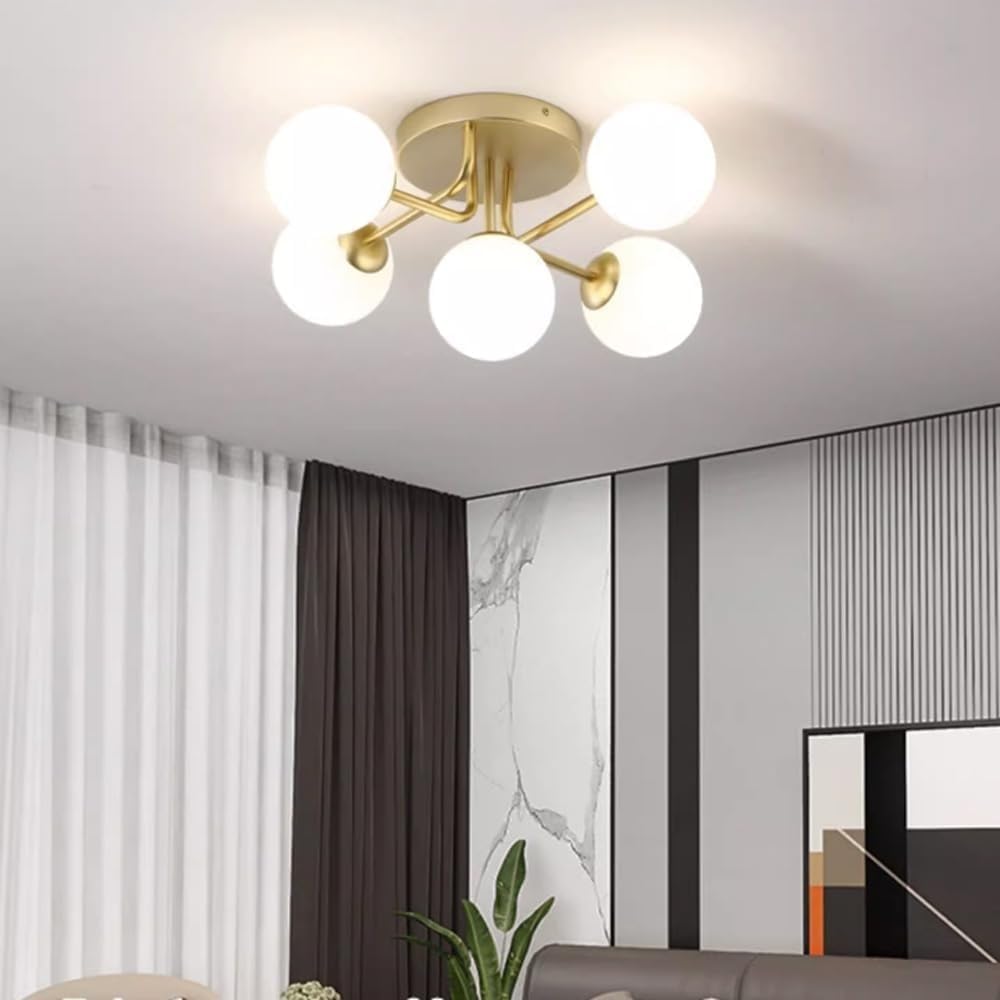 Осветително тяло Abajur Mat GOLD 5xE14 Daya