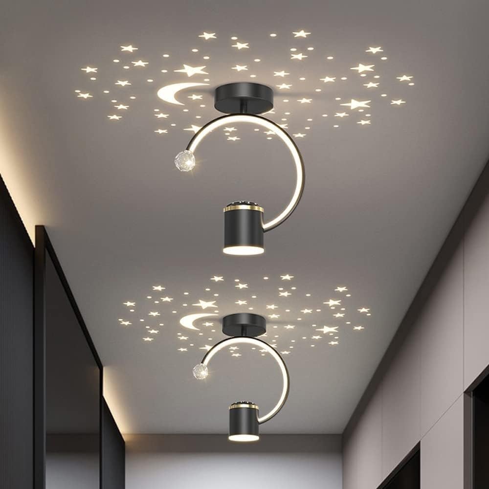 LED аплик 28W New Design прожекция на звездички върху тавана