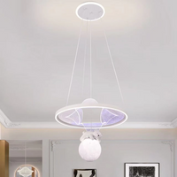 LED осветително тяло KIDS висящо Teddy Bear еквивалент 650W с дистанционно