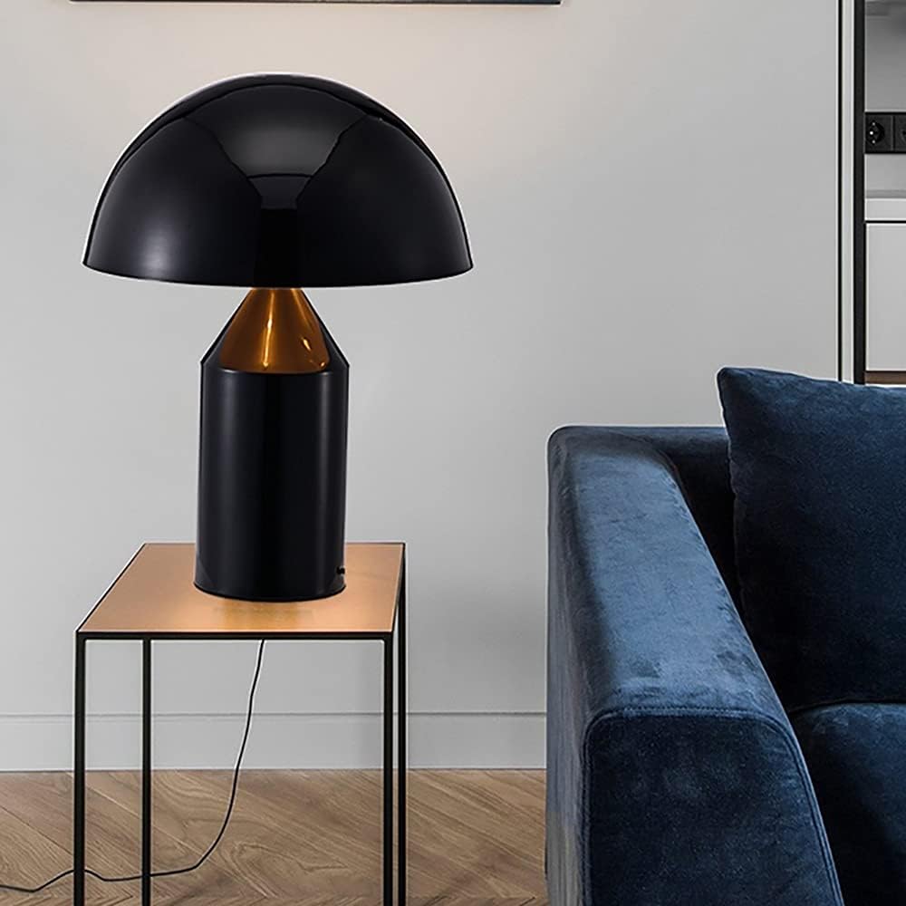 Нощна лампа Luxury Black Mushroom