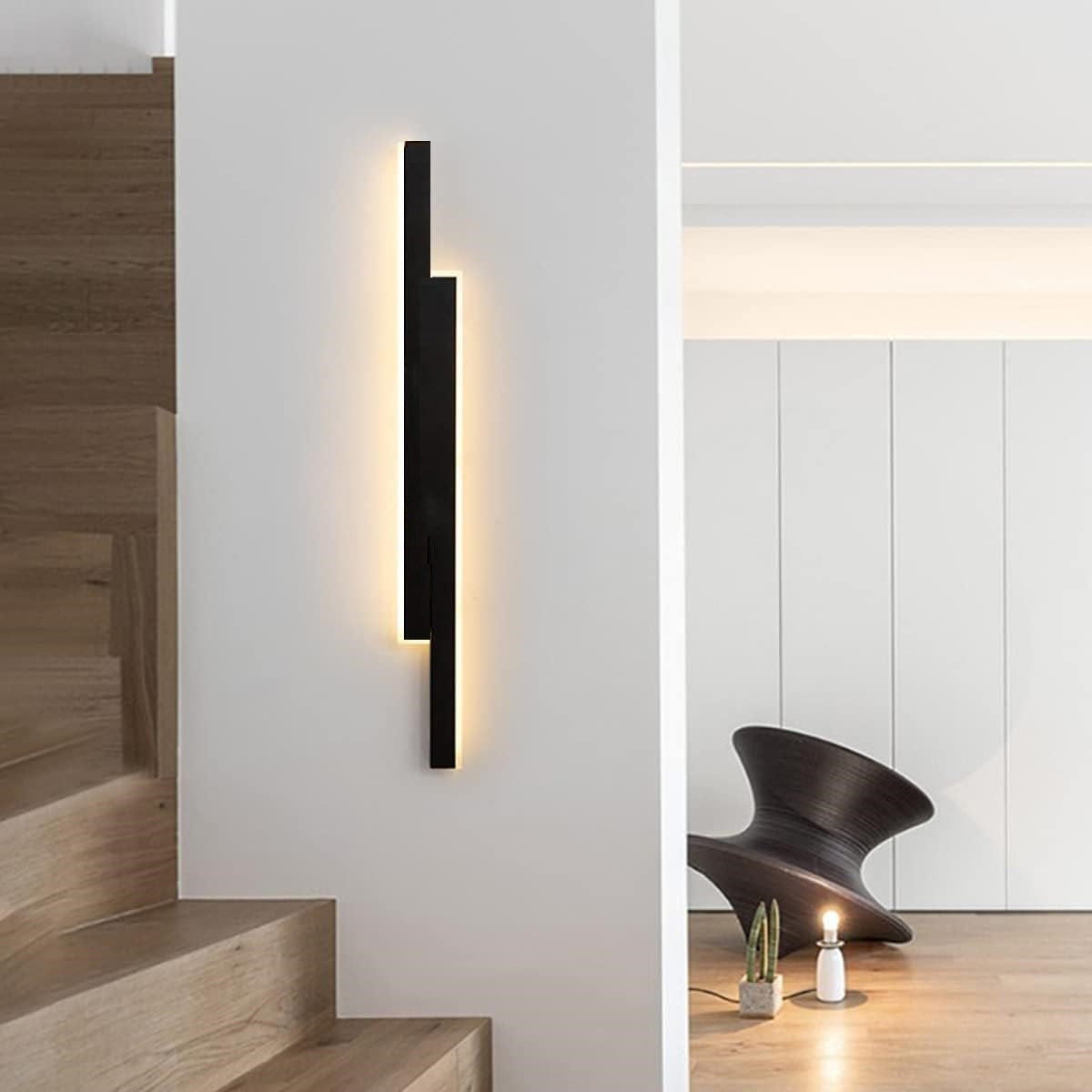 LED аплик SCARLET 46W 60cm черна