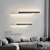 LED аплик SCARLET 16W 60cm черен+бял