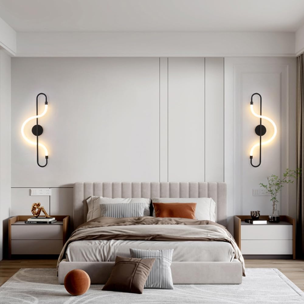 LED аплик 16W Nordic Style Light Tube 9209 Black