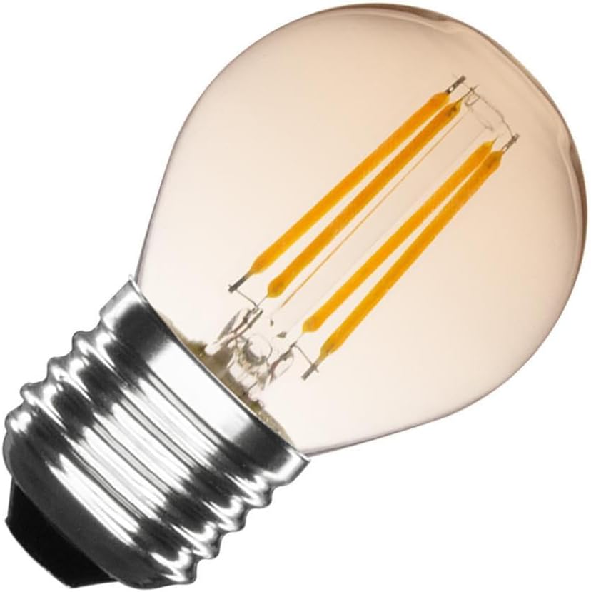 LED крушка E27 4W филамент G45 гирлянд