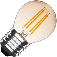 LED крушка E27 4W филамент G45 гирлянд