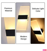 LED аплик за стена 12W SUBLIME Square BLACK