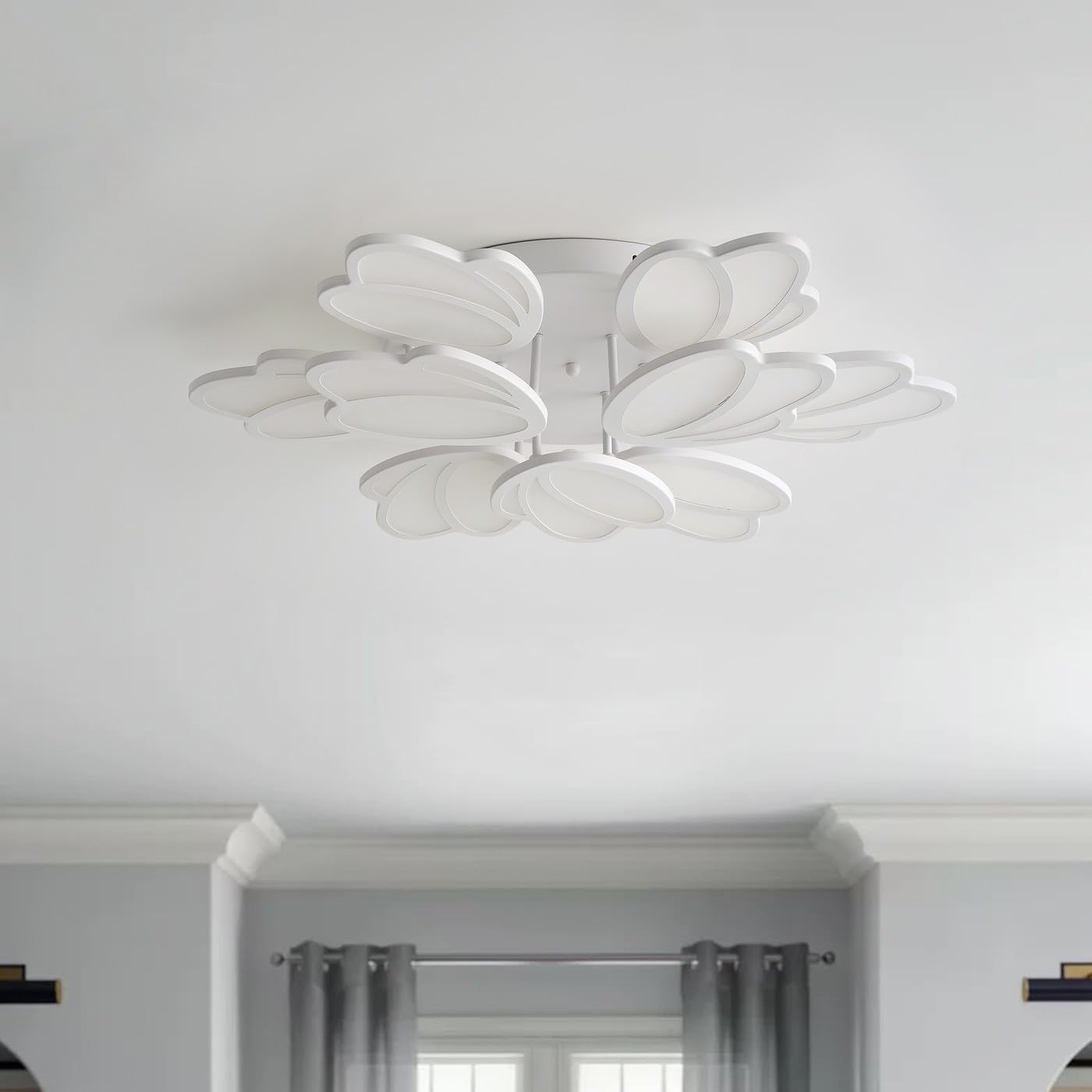 LED осветително тяло TULIP GRANDE Еквивалент 1200W Дистанционно управление
