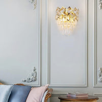 Аплик за стена Malli Gold Cristal
