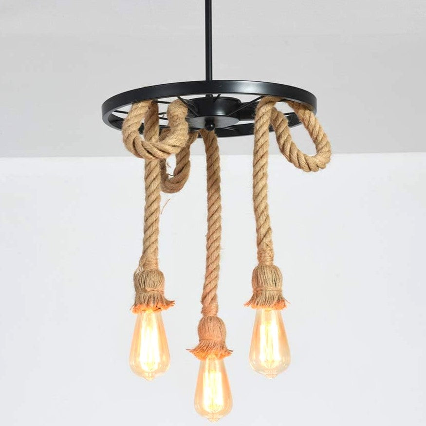 Осветително тяло Retro Design Circle 3xE27 - A378-3