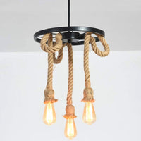 Осветително тяло Retro Design Circle 3xE27 - A378-3