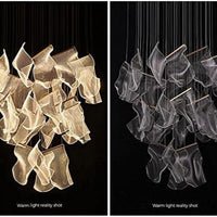 LED осветително тяло Luxury PAPER QUILL GOLD 12 елемента Еквивалент 300W