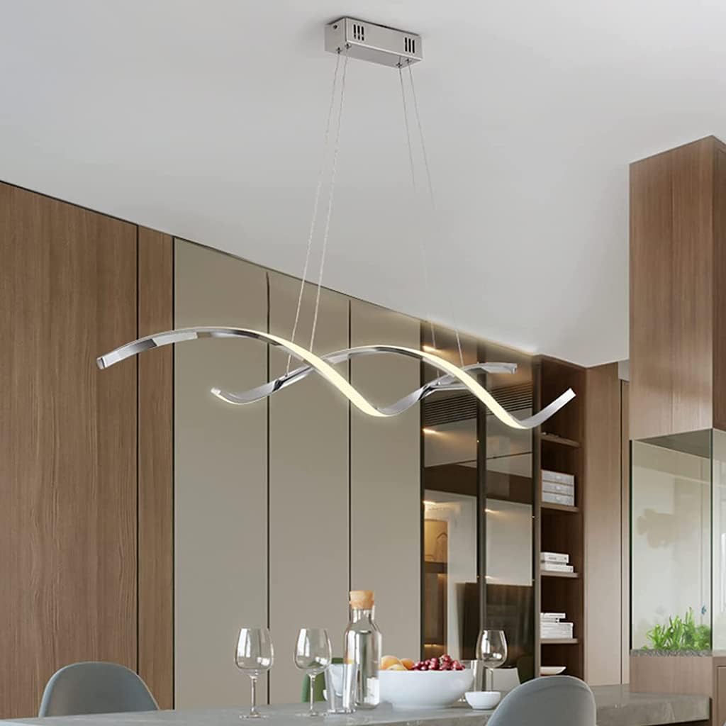 LED осветително тяло 120W висящо LINNEA Chrome с дистанционно