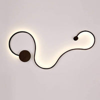 LED аплик 60W 89cm GAMORA Black
