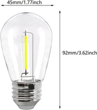 LED крушка E27 1.5W Filament
