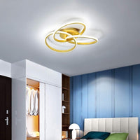 LED осветително тяло Three RINGS Gold еквивалент 400W с дистанционно