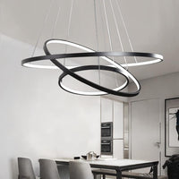 LED осветително тяло WONDER Black 3 Segmente еквивалент 600W с дистанционно