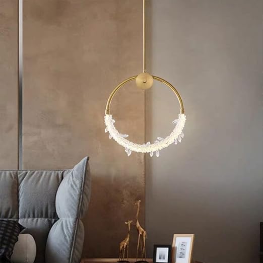 Пендел LED Luxury Gold Кристал Еквивалент 150W