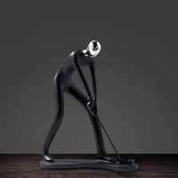 Статуетка Golfer Black Moderna 23cm