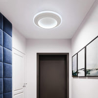 LED осветително тяло LOKI ROUND Бяло Еквивалент 200W