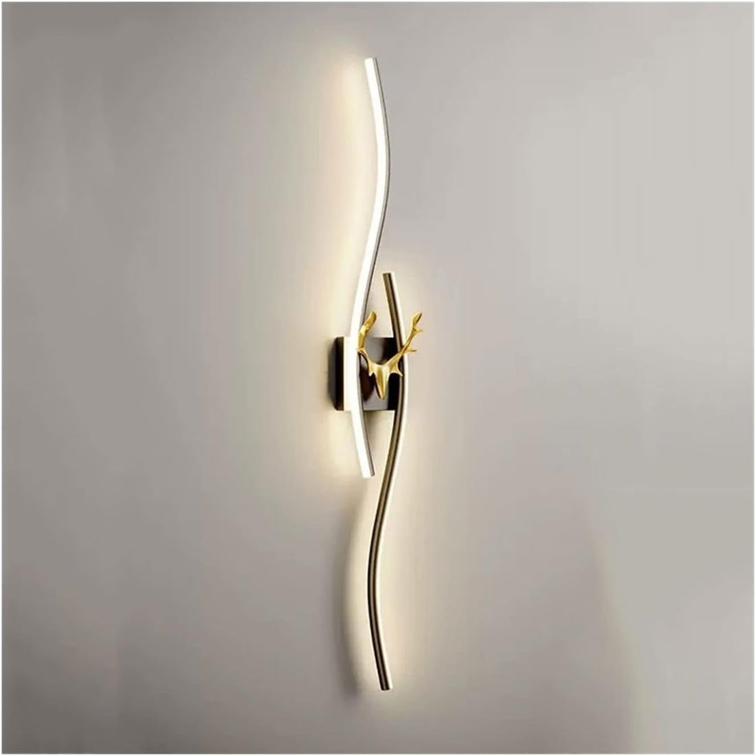 LED аплик за стена ZYBO Черен 60 cm
