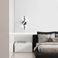LED аплик ROKO 10W черна Еквивалент 120W