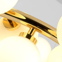 Осветително тяло Абажур MAT GOLD Кръгло 15xG9 50CM