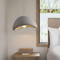 Pendul COLOSSUS Triunghi Gri 30cm GRI / MINIMALIST DESIGN Lighting Fixtures