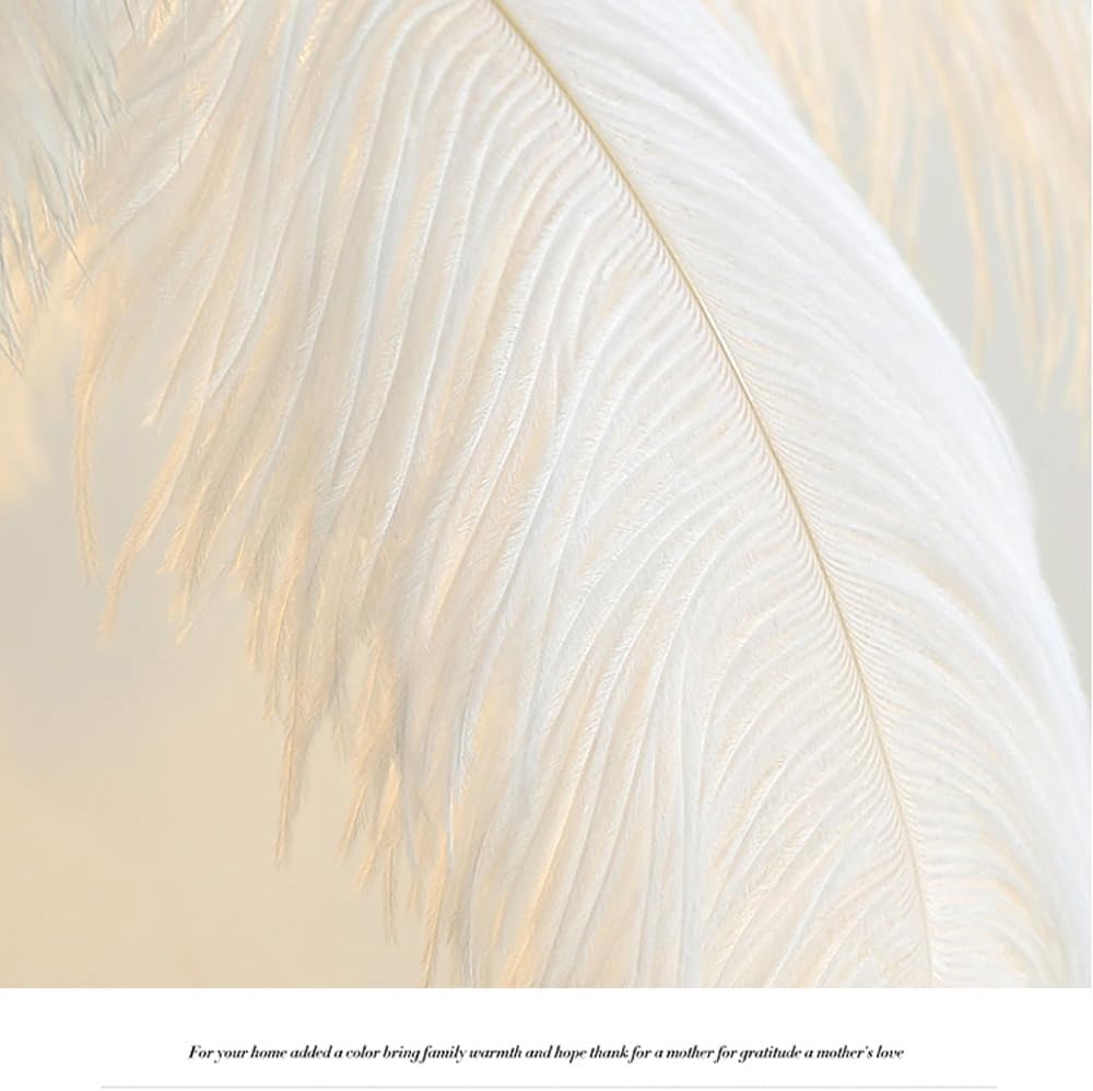 Луксозна настолна лампа Luxury Peacock White 3xE14