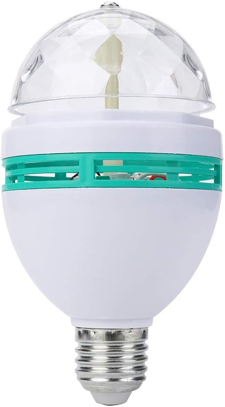 LED крушка E27 3W кристал мултиколор авторотативна