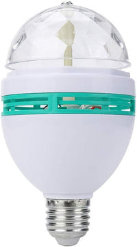LED крушка E27 3W кристал мултиколор авторотативна