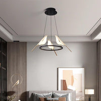 LED осветително тяло Luxury 3 Golden Swallow