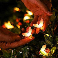 Соларна линейна LED инсталация Пчеличка 50 LED 6.5m