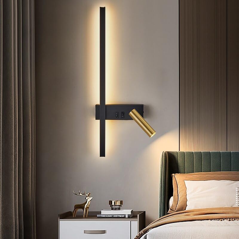LED аплик LUANDA 9W черна
