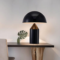 Нощна лампа Luxury Black Mushroom