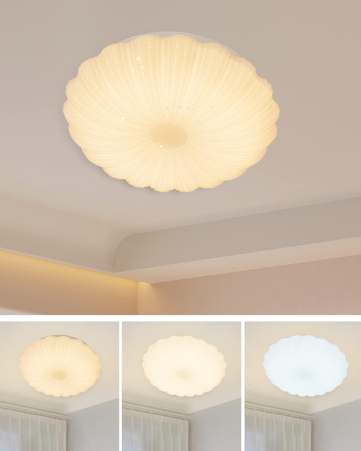 LED плафониера 240W RGB+CCT с дистанционно управление
