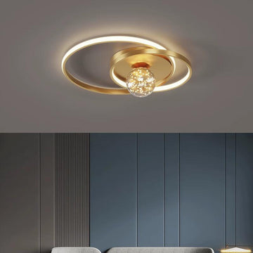 LED осветително тяло Enigma Gold Еквивалент 300W с дистанционно
