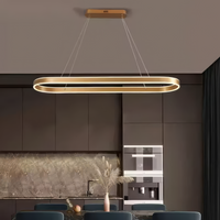 Осветително тяло LED KING Gold 1 Сегмент Овал Еквивалент 400W Дистанционно